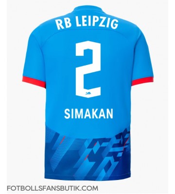 RB Leipzig Mohamed Simakan #2 Replika Tredje Tröja 2023-24 Kortärmad